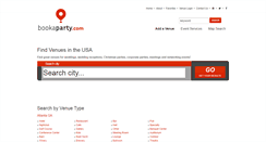 Desktop Screenshot of bookaparty.com